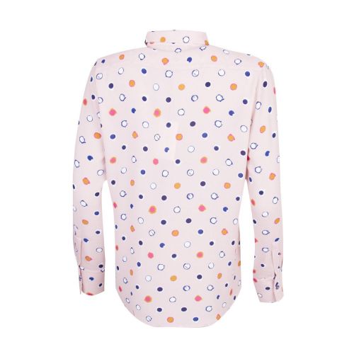Womens Pink Spot Print L/s Blouse 27505 by PS Paul Smith from Hurleys