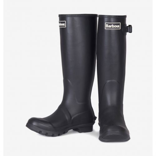 Womens Black Bede Tall Wellington 99570 by Barbour from Hurleys