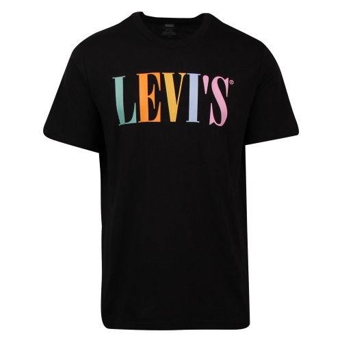 Mens Mineral Black Relaxed Graphic Colour 90s S/s T Shirt 57850 by Levi's from Hurleys