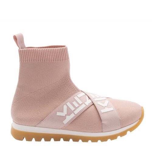 Girls Pink Knitted Sock Trainers (25-35) 94322 by Kenzo from Hurleys