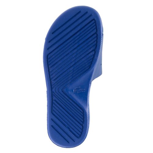 Child Blue L.30 Croc Slides (12-11) 34801 by Lacoste from Hurleys