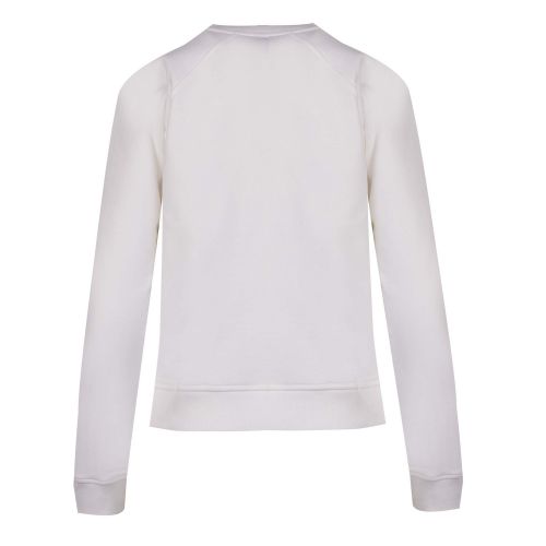 Casual Womens White Teleanor Emb. Sweat Top 56845 by BOSS from Hurleys