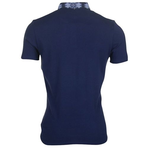 Mens Navy Palastine S/s Polo Shirt 72449 by Pretty Green from Hurleys