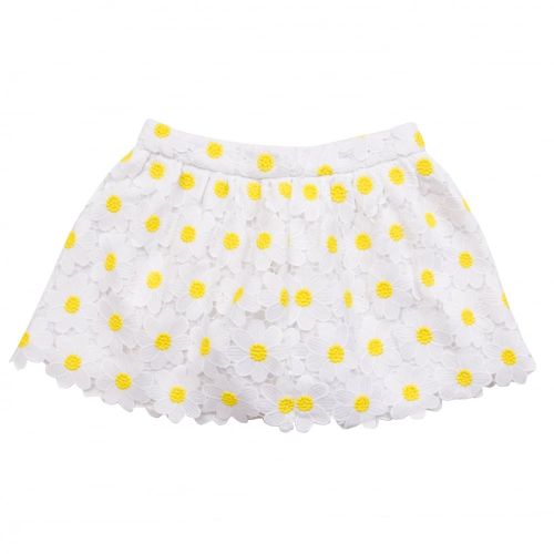 Girls White Daisy Lace Skirt 22568 by Mayoral from Hurleys