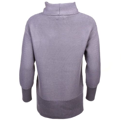 Womens Storm Grey Hoppe Knitted Jumper 69331 by Barbour International from Hurleys