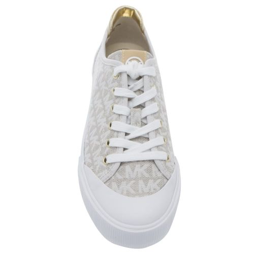 Womens Optic Ivy Carter Logo Trainers 20224 by Michael Kors from Hurleys