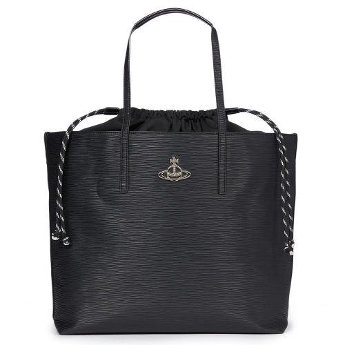Womens Black Polly Large Shopper Bag 87171 by Vivienne Westwood from Hurleys