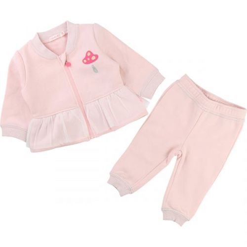 Girls Pink Baby Peplum Tracksuit 13090 by Billieblush from Hurleys