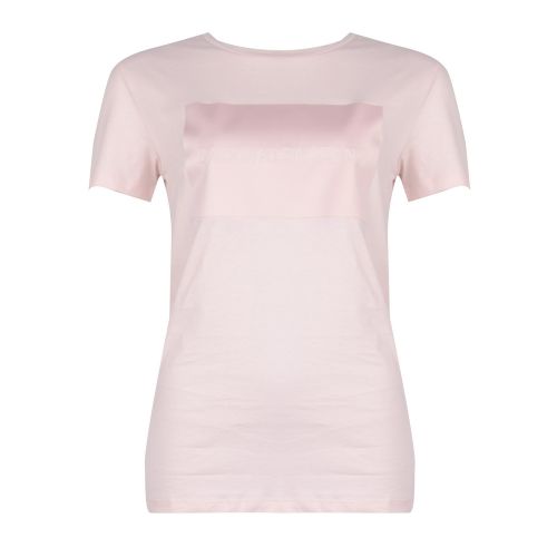 Womens Chintz Rose Institutional Satin Box Regular Fit S/s T Shirt 26498 by Calvin Klein from Hurleys