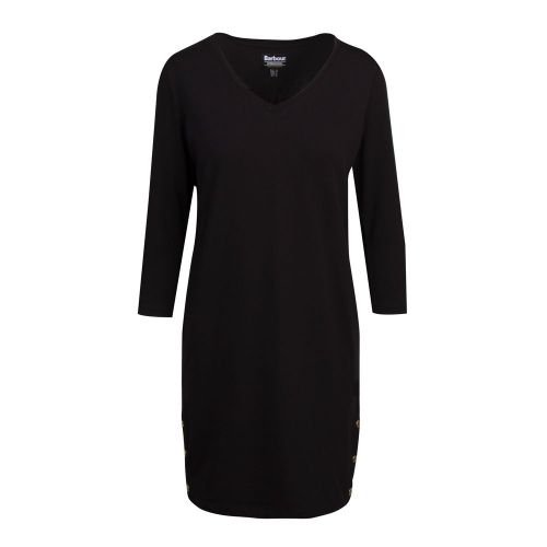 Womens Black Garrow Dress 81512 by Barbour International from Hurleys