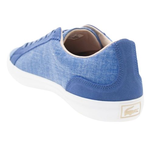Mens Blue Lerond Trainers 7279 by Lacoste from Hurleys