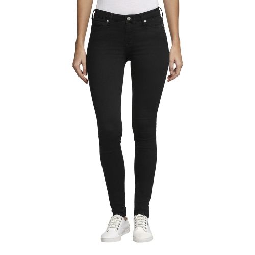 Womens Black Smart Stretch CKJ 001 Super Skinny Fit Jeans 49912 by Calvin Klein from Hurleys