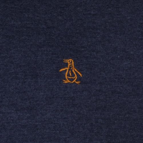 Mens Dark Sapphire Baseball L/s Tee Shirt 61694 by Original Penguin from Hurleys