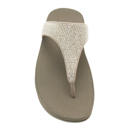 Womens Silver Slinky Rokkit™ Sandals 8411 by FitFlop from Hurleys