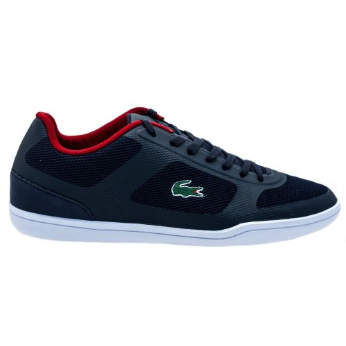 Mens Navy Court Minimal Sport Trainers 62646 by Lacoste from Hurleys