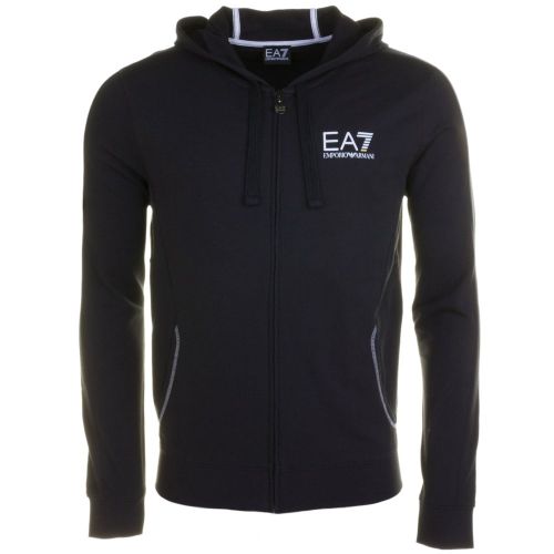 Mens Navy Training Core Identity Hooded Sweat Top 64279 by EA7 from Hurleys