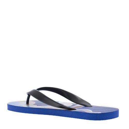 Mens Blue Octopus Disc Flip Flops 24169 by PS Paul Smith from Hurleys