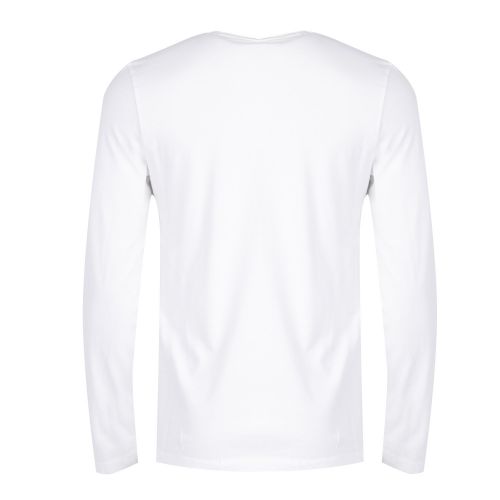 Mens Bright White Solin I L/s T Shirt 32909 by Napapijri from Hurleys