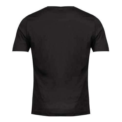 Mens Black PU Badge Slim S/s T Shirt 26884 by Love Moschino from Hurleys