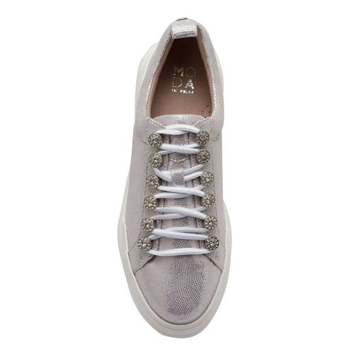 Womens Rose Gold Alejandra Chunky Trainers 86003 by Moda In Pelle from Hurleys