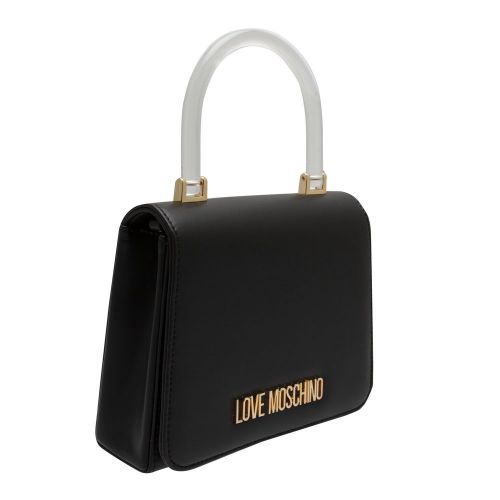 Womens Black Mini Top Handle Crossbody Bag 88976 by Love Moschino from Hurleys