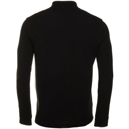Mens Black Classic L/s Polo Shirt 60496 by Lacoste from Hurleys