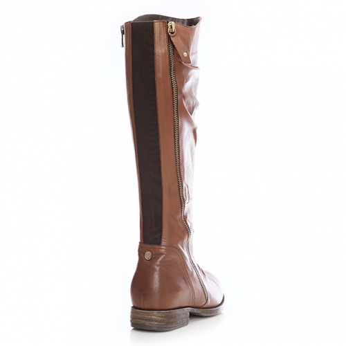 Womens Tan Haylis Knee Boots 99471 by Moda In Pelle from Hurleys