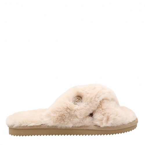 Womens Camel Lala Cross Over Slippers 96571 by Michael Kors from Hurleys