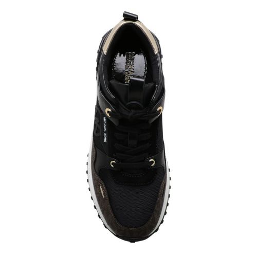 Womens Black Theo Trainers 97805 by Michael Kors from Hurleys