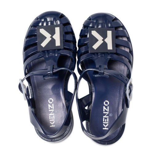 Boys Navy Ludwig Jelly Sandals (25-35 EUR) 86798 by Kenzo from Hurleys