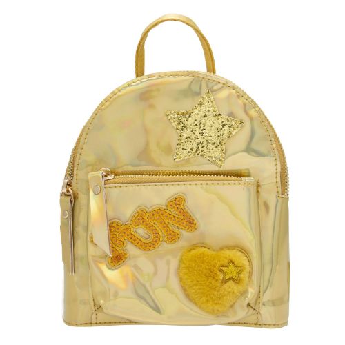 Girls Soft Gold Star Backpack 75684 by Mayoral from Hurleys