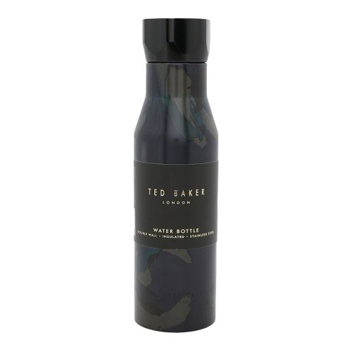Mens Navy Botelan Printed Water Bottle 98575 by Ted Baker from Hurleys