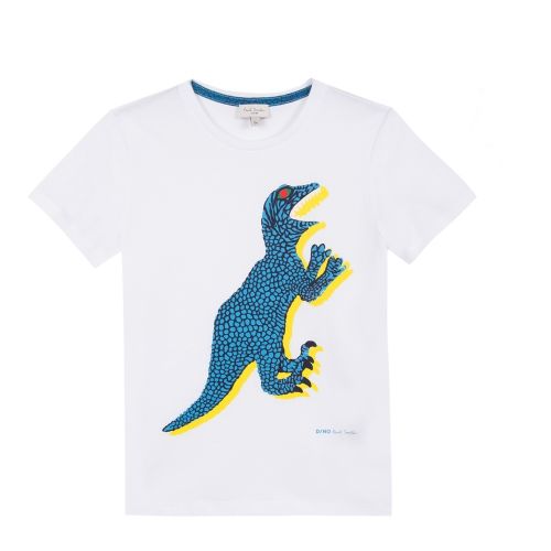 Boys White Tyrell S/s T Shirt 36612 by Paul Smith Junior from Hurleys