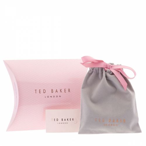 Womens Pale Gold Iclipsa Half Hoop Earrings 43555 by Ted Baker from Hurleys
