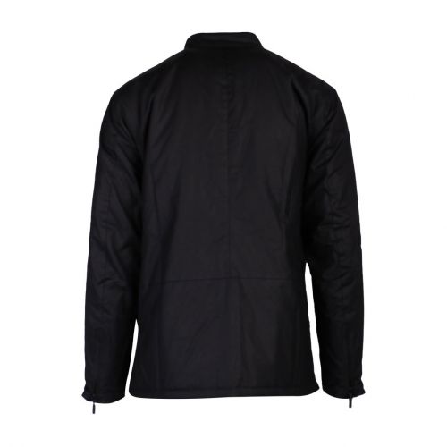 Mens Black Harlem Waxed Jacket 97439 by Barbour International from Hurleys