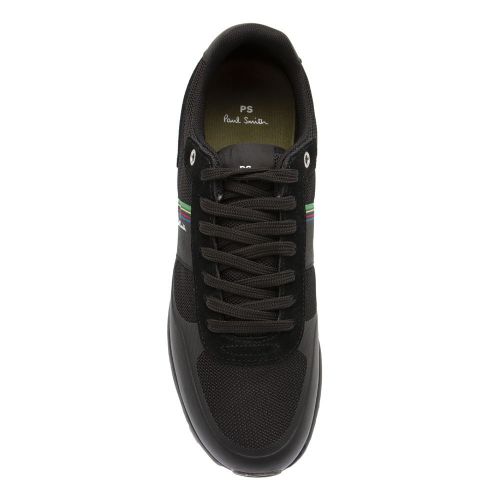 Mens Triple Black Huey Mesh Trainers 89531 by PS Paul Smith from Hurleys