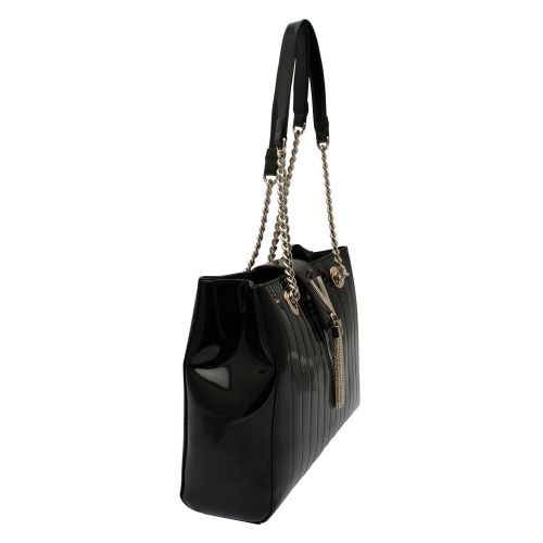Womens Black Bongo Patent Medium Tote Bag 53788 by Valentino from Hurleys