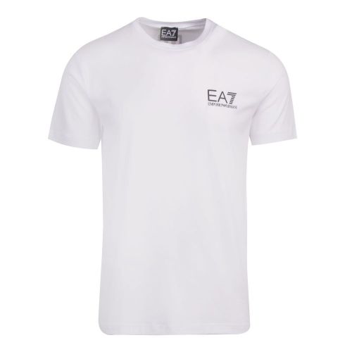 Mens White Back Print S/s T Shirt 85068 by EA7 from Hurleys