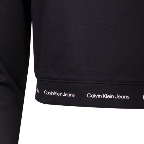 Womens Black Repeat Logo Milano L/s T Shirt 101179 by Calvin Klein from Hurleys
