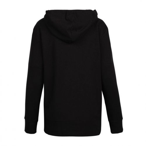 Womens Black Structure Hooded Zip Through Sweat Top 92035 by Calvin Klein from Hurleys