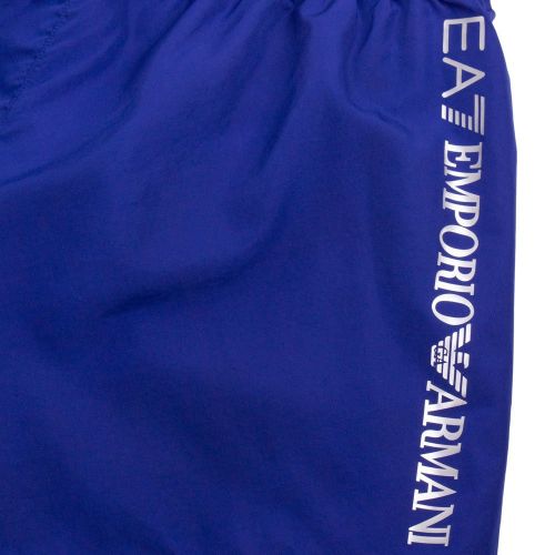 Mens Blue Branded Swim Shorts 82088 by EA7 from Hurleys