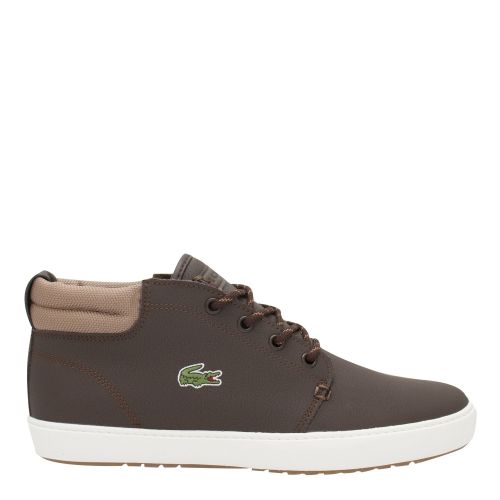 Mens Dark Brown/Tan Ampthill Terra Trainers 52346 by Lacoste from Hurleys