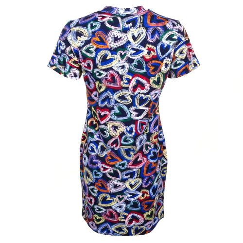 Womens Chalk Heart Printed Dress 10492 by Love Moschino from Hurleys