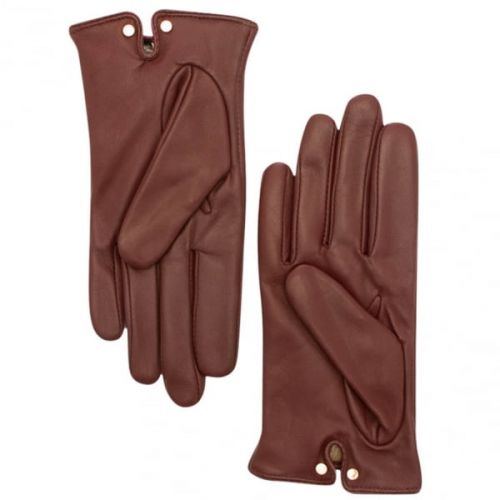 Womens Maroon Dolly Bow Gloves 16911 by Ted Baker from Hurleys