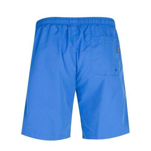 Mens Blue Seabream Taped Logo Swim Shorts 31870 by BOSS from Hurleys