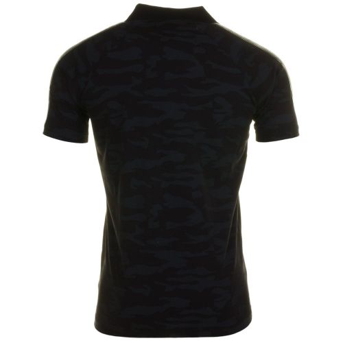 Mens Black Training Camo S/s Polo Shirt 64322 by EA7 from Hurleys