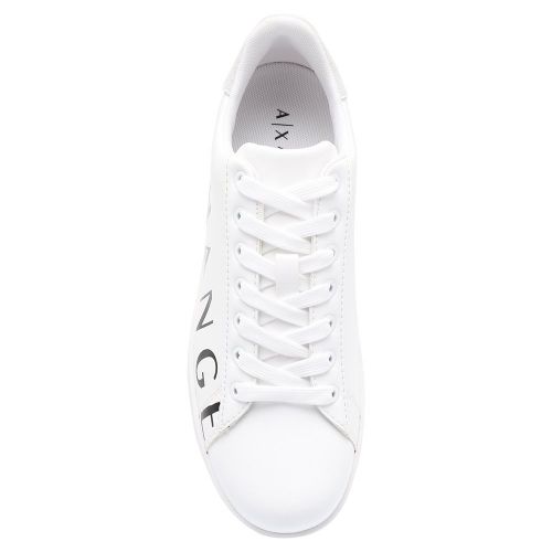 Womens White Copenhagen Trainers 96182 by Armani Exchange from Hurleys