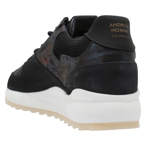 Mens Navy Iridescent Santa Monica Trainers 51288 by Android Homme from Hurleys