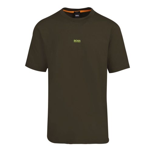 Casual Mens Dark Green Tchup S/s T Shirt 81214 by BOSS from Hurleys