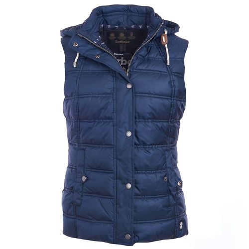 Lifestyle Womens Navy Westmarch Quilted Gilet 17765 by Barbour from Hurleys